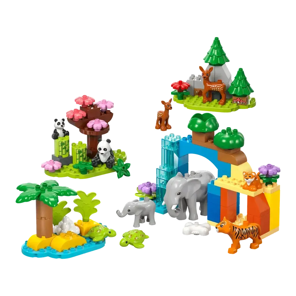 3-in-1 Wild Animals Families