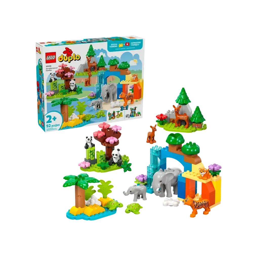 3-in-1 Wild Animals Families - Image 2