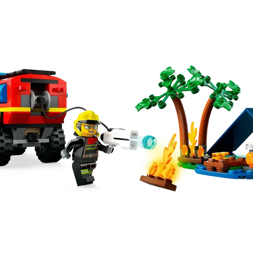 4x4 Fire Truck with Rescue Boat - Image 4