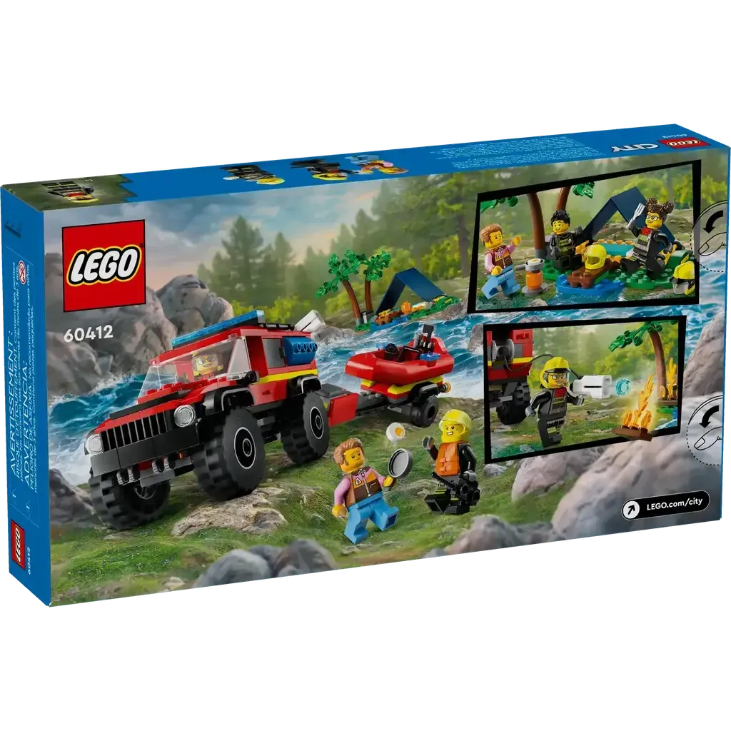 4x4 Fire Truck with Rescue Boat - Image 6