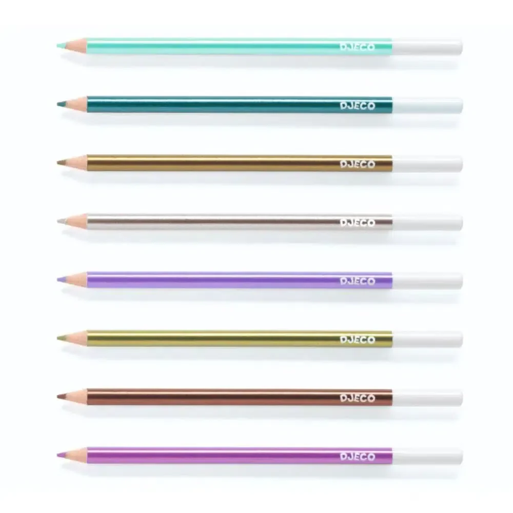 8 Metallic Pencils - Image 2