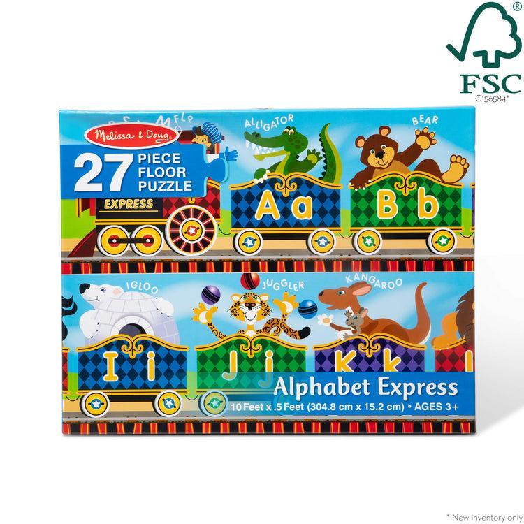 Alphabet Express Floor Puzzle - 27 Pieces - Image 2