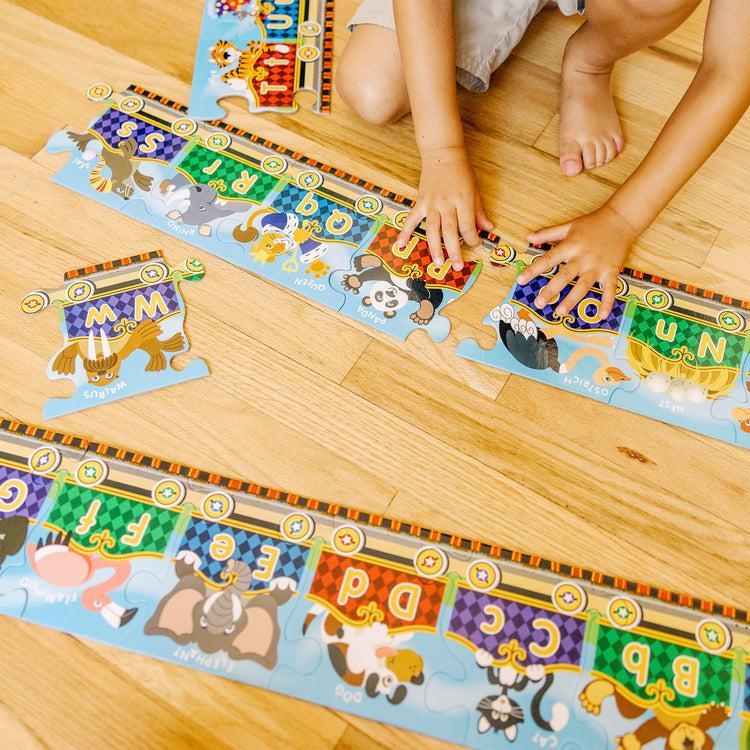 Alphabet Express Floor Puzzle - 27 Pieces - Image 3