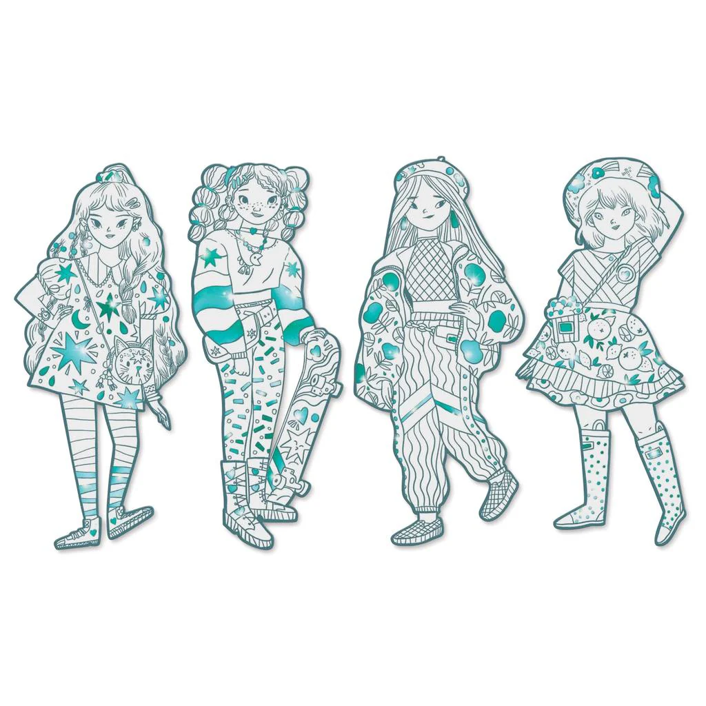 Angele & Friends Fashion Coloring - Image 2