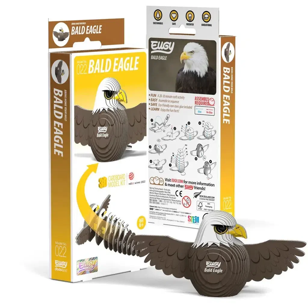 Bald Eagle 3D Puzzle - Image 2