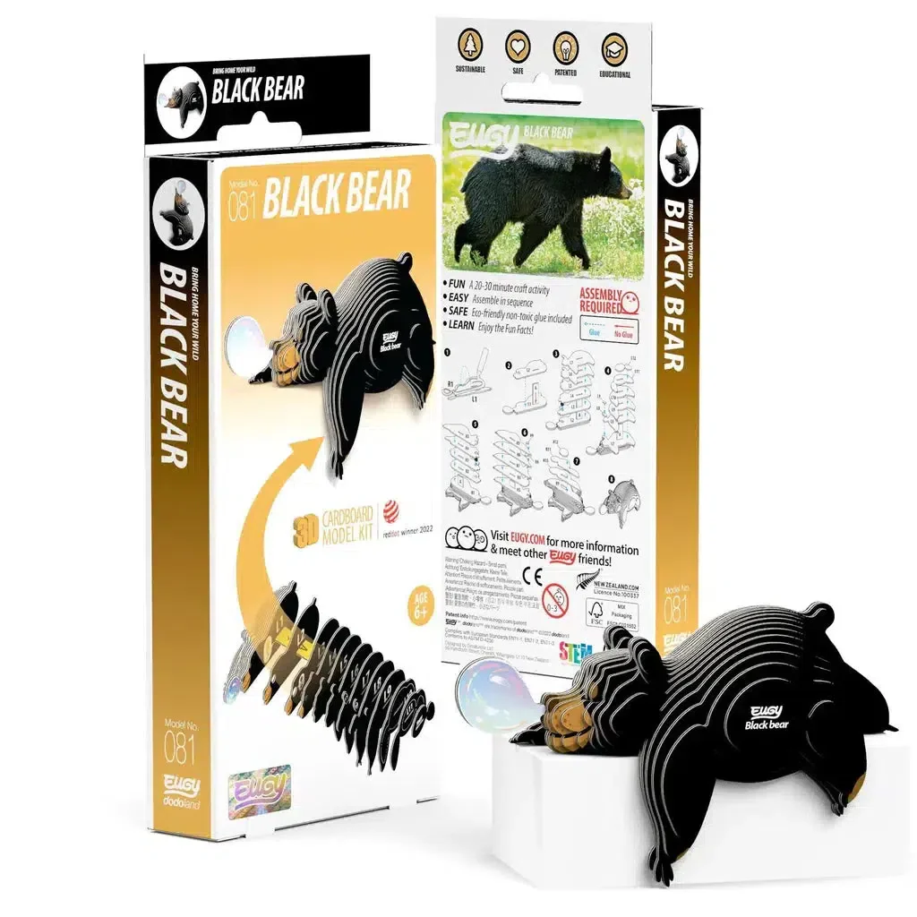 Black Bear 3D Puzzle - Image 2