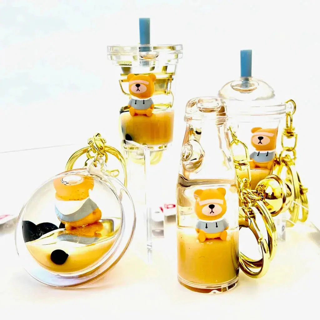 Boba Bear Floaty Keyring