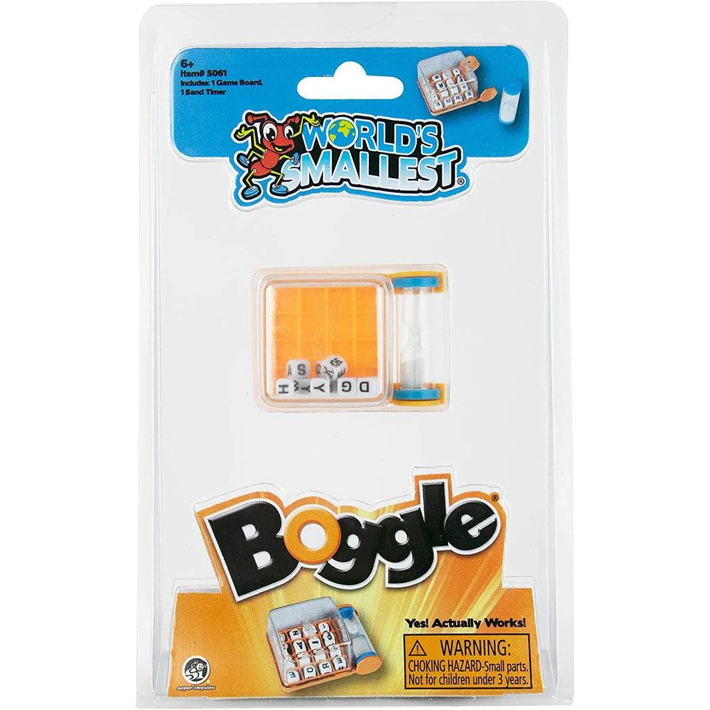 Boggle - World's Smallest