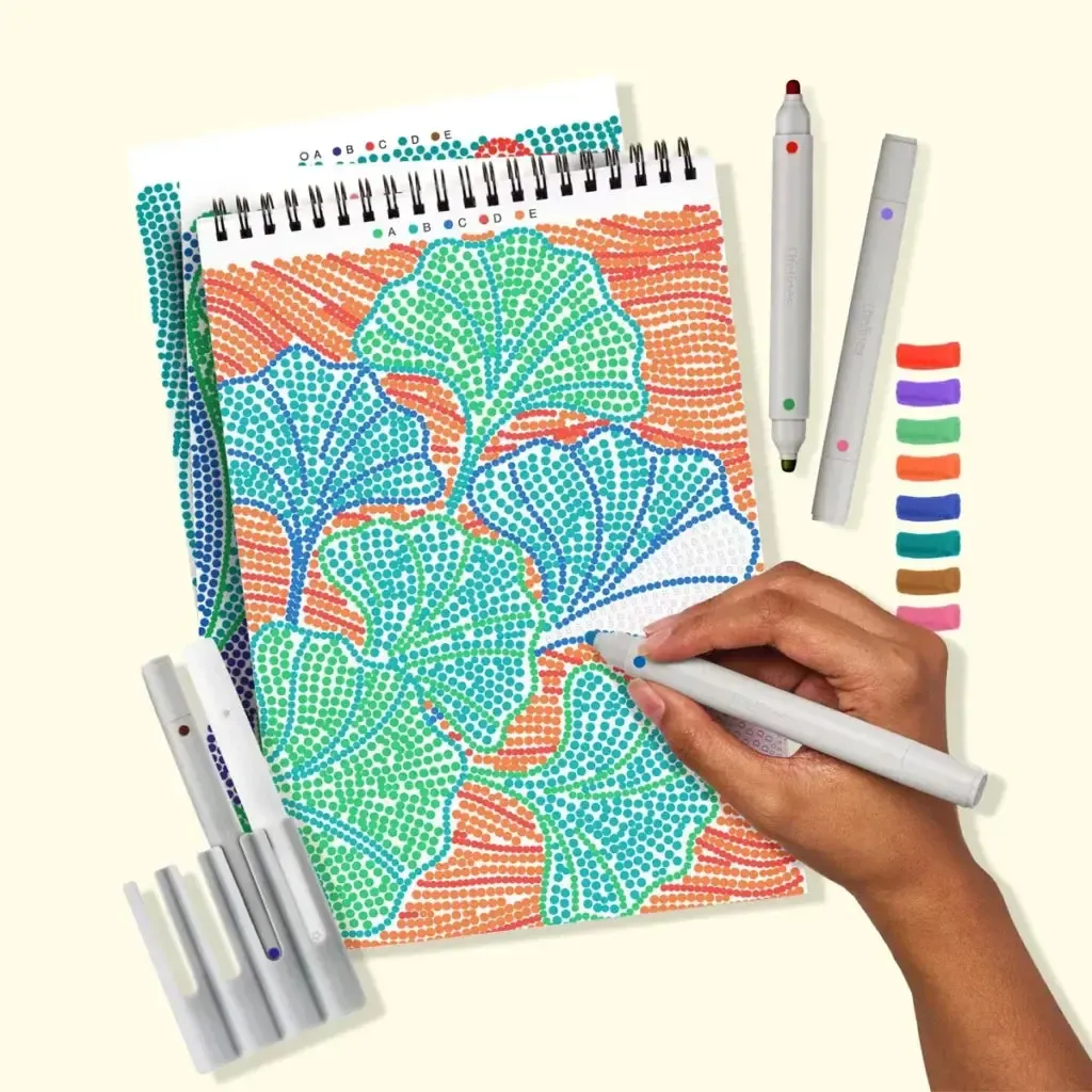 Botanicals Dot-By-Letter Flowart - Image 2