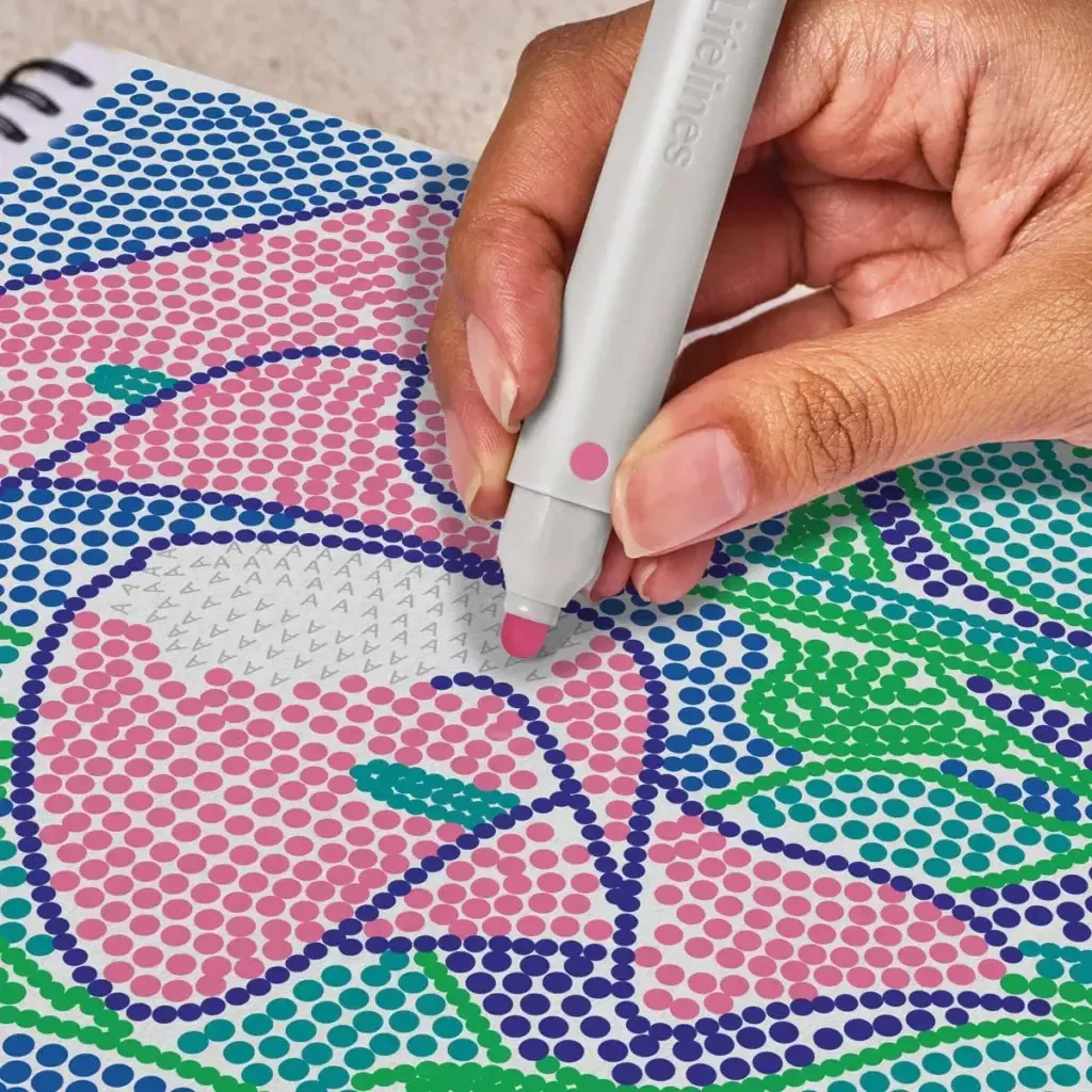 Botanicals Dot-By-Letter Flowart - Image 3