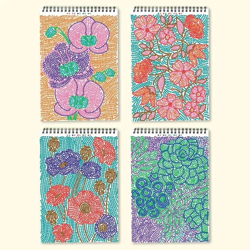 Botanicals Dot-By-Letter Flowart - Image 4