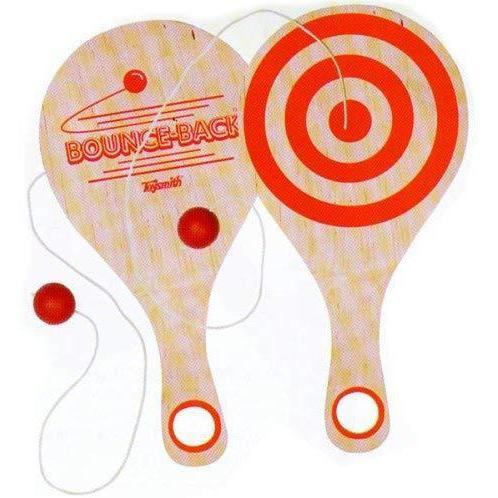 Bounce-Back Paddle Ball