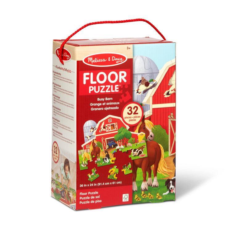 Busy Barn Shaped Floor Puzzle - 32 Pieces - Image 4