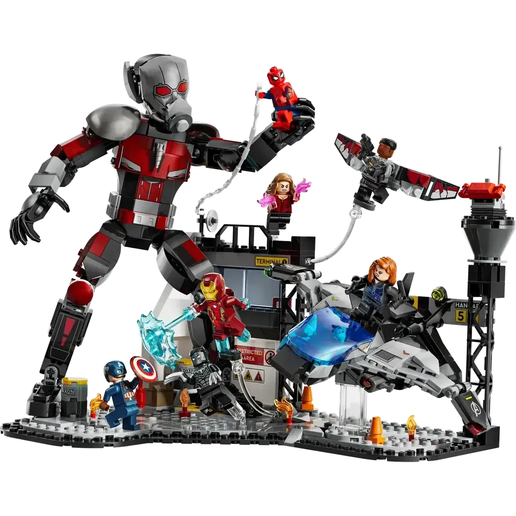 Captain America: Civil War Airport Battle