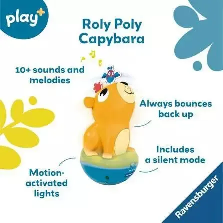 Capybara Push & Listen Roly Poly - Image 5