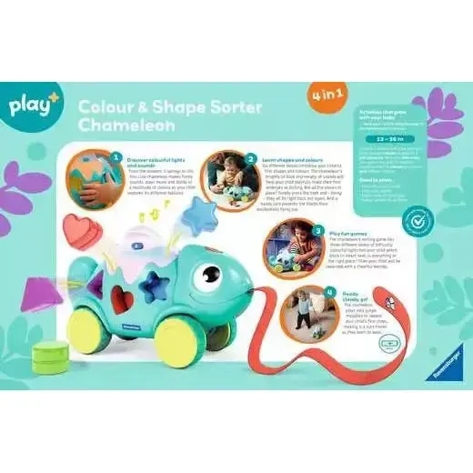 Chameleon Color & Shape Sorter - Image 2