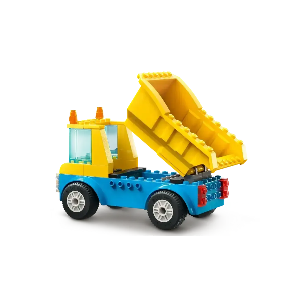 Construction Trucks and Wrecking Ball Crane - Image 5