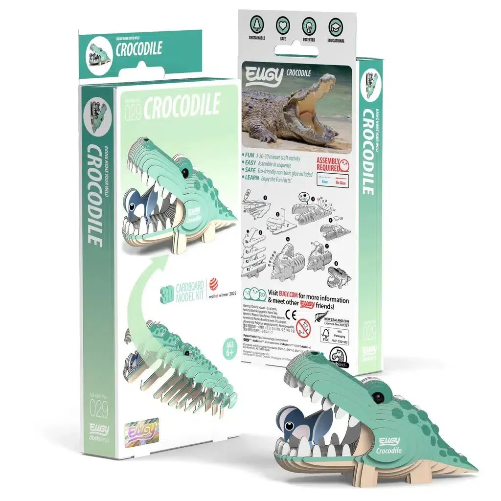 Crocodile 3D Puzzle - Image 2