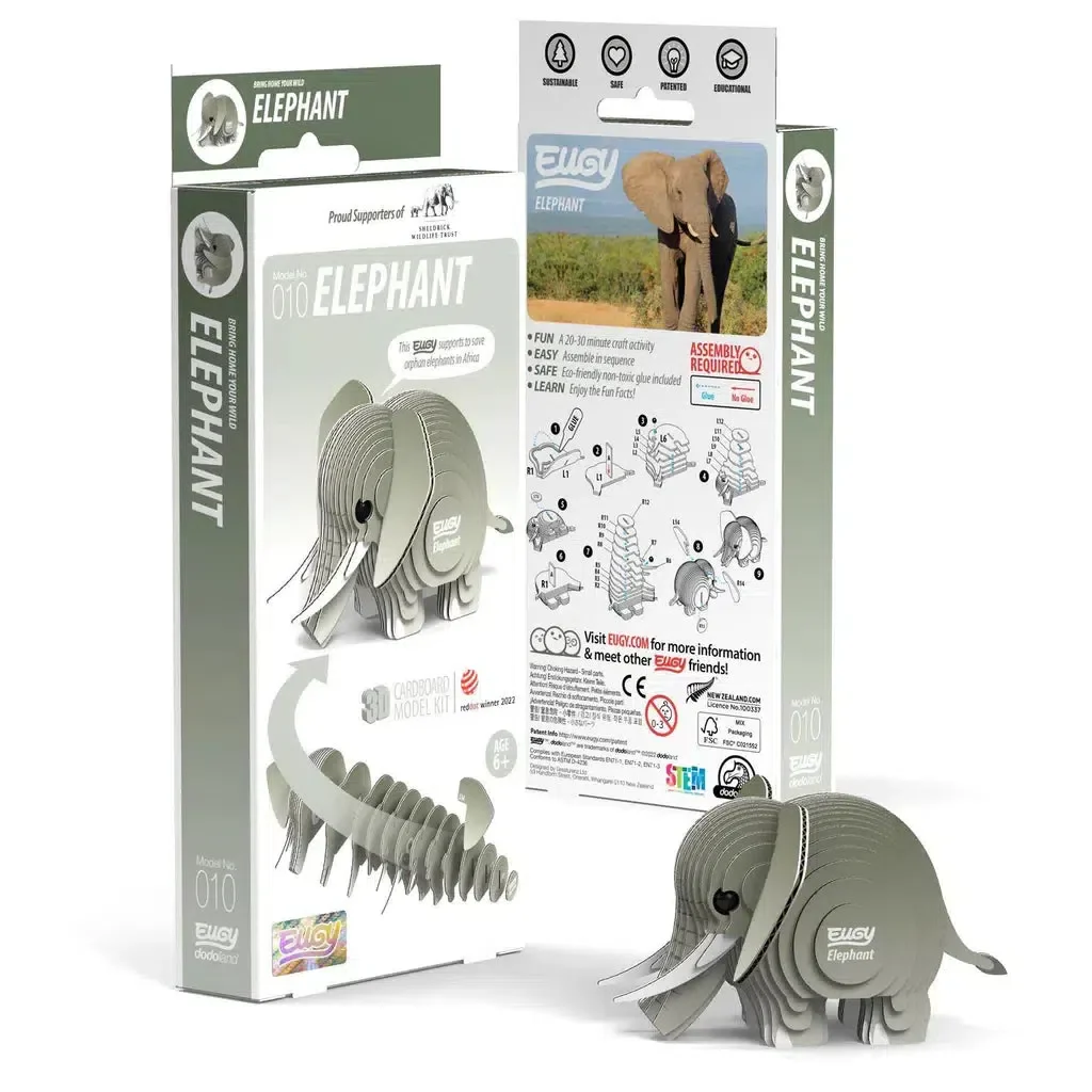 Elephant 3D Puzzle - Image 2