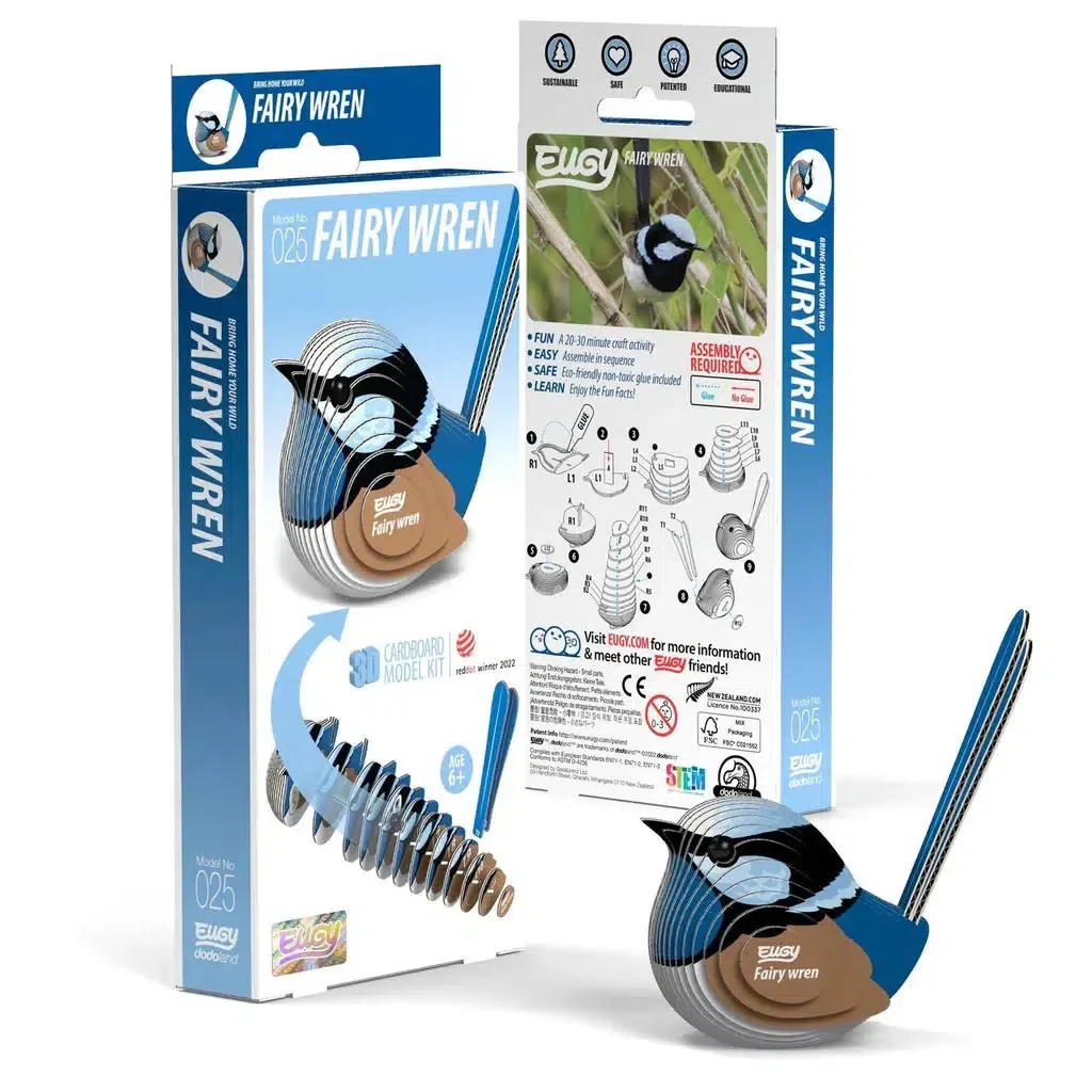 Fairy Wren 3D Puzzle - Image 2