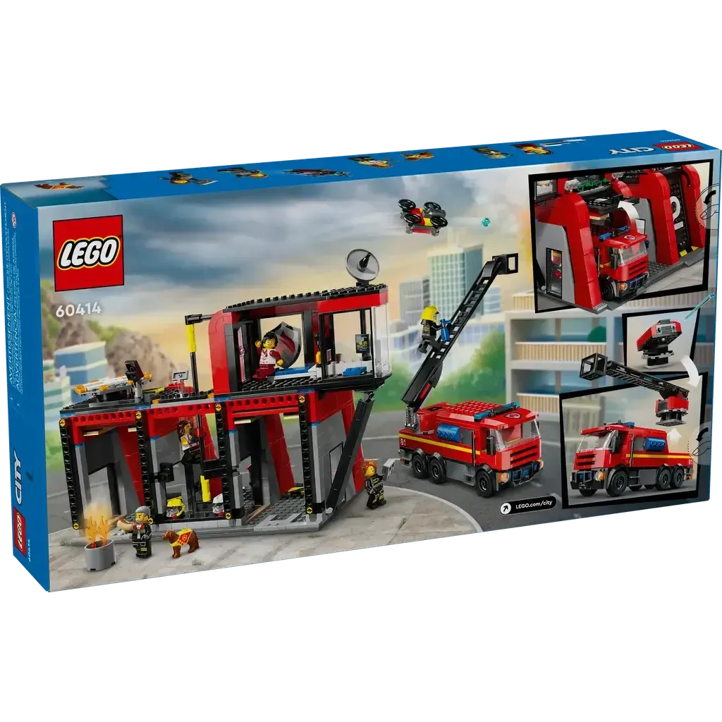 Fire Station with Fire Truck - Image 8