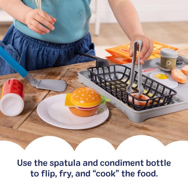 Flip & Serve & Fry Grill Play Set - Image 6