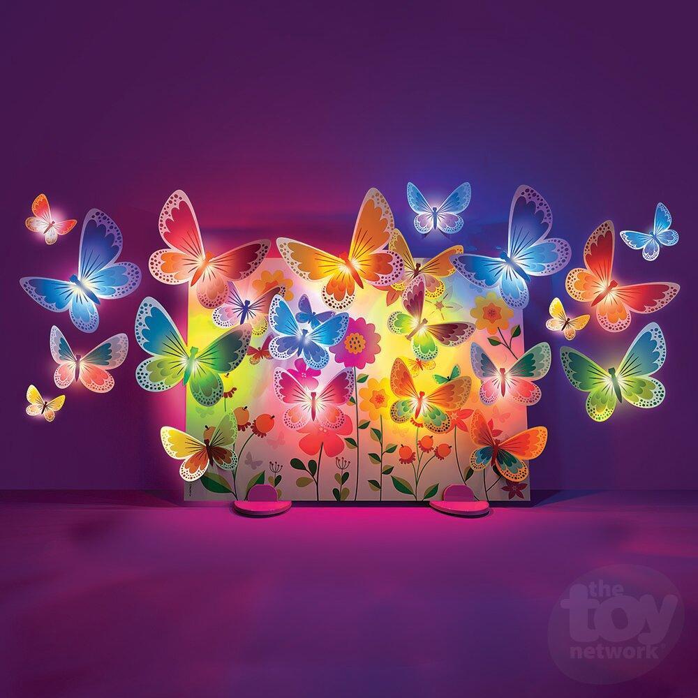 Glow 3D Butterfly Canvas Kit - Image 2