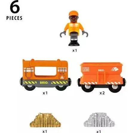 Gold Cargo Train Brio - Image 5