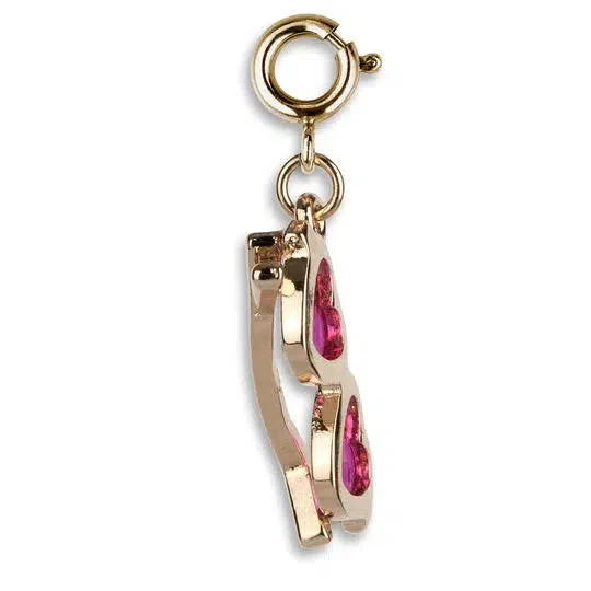 Gold Heart Sunglasses Charm - Image 2