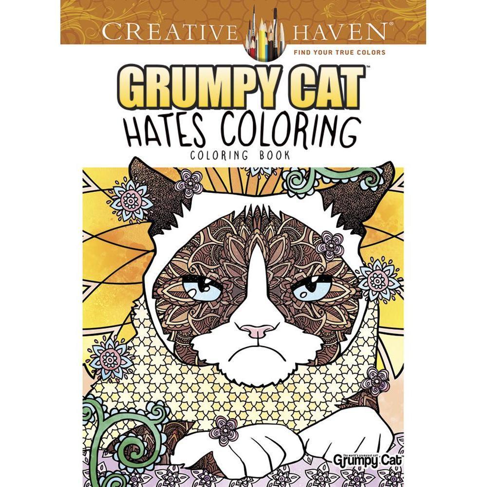 Grumpy Cat Hates Coloring: Coloring Book