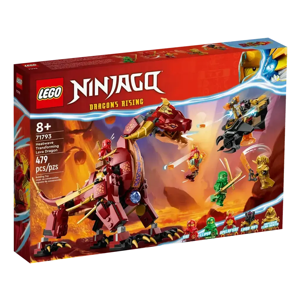Heatwave Transforming Lava Dragon - Image 2