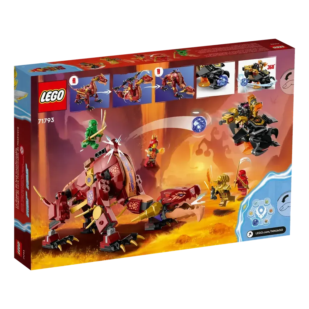 Heatwave Transforming Lava Dragon - Image 9