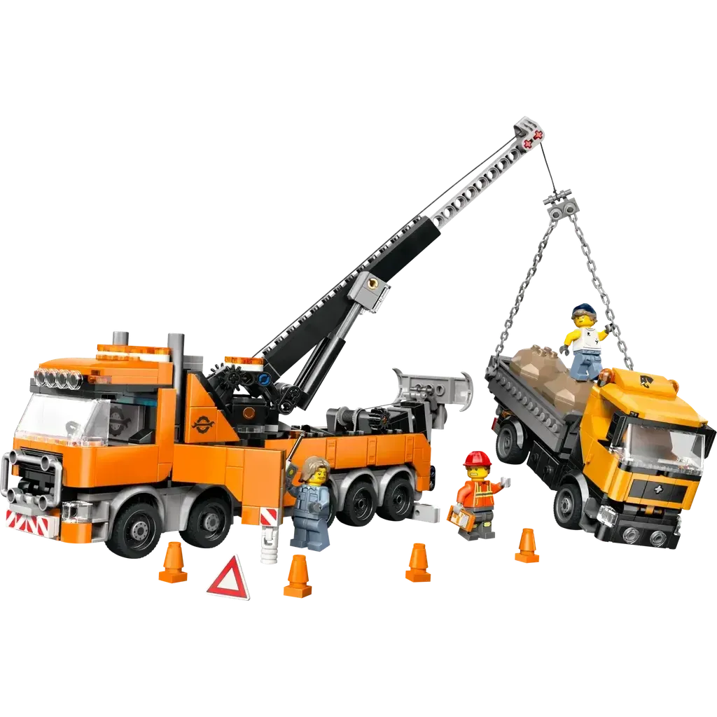 Heavy-Duty Recovery Tow Truck with Crane