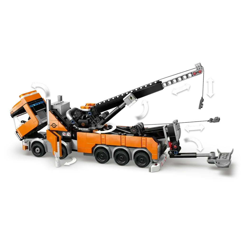 Heavy-Duty Recovery Tow Truck with Crane - Image 5