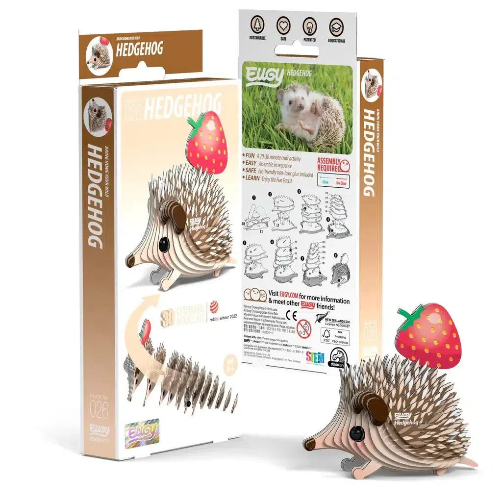 Hedgehog 3D Puzzle - Image 2