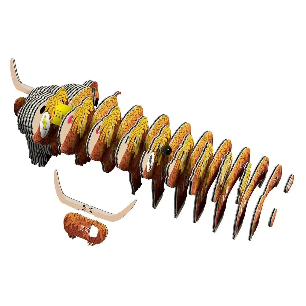 Highland Cow 3D Puzzle - Image 3