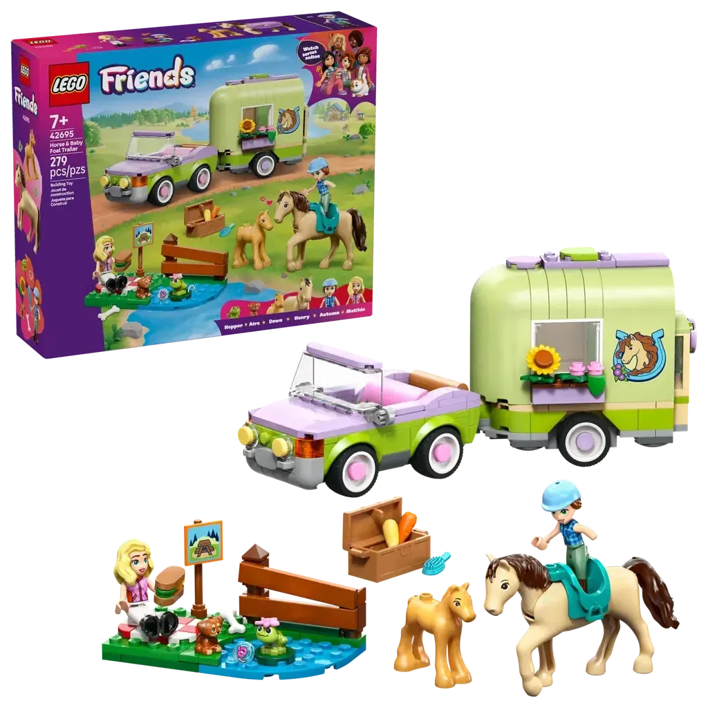 Horse & Baby Foal Trailer - Image 2