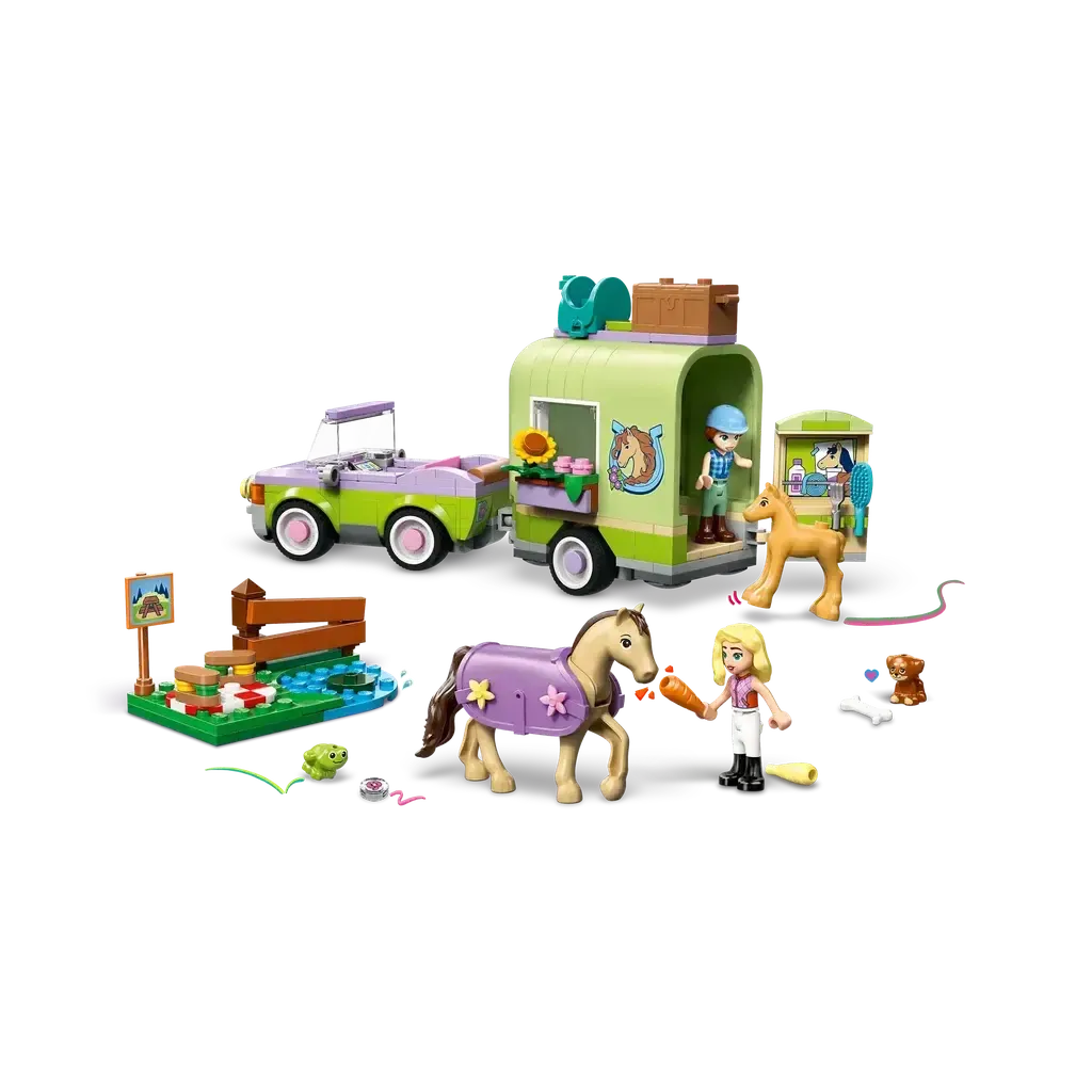 Horse & Baby Foal Trailer - Image 3