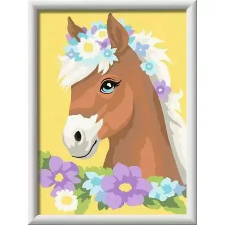 Horse with Flowers w/ Stickers CreArt - Image 2