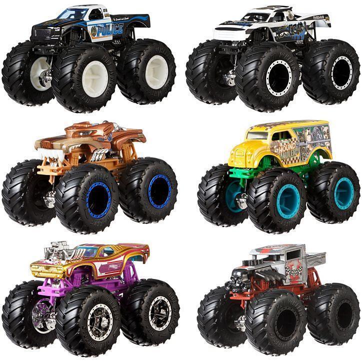 Hot WheelsÂź Monster Trucks 1:64 Demo Doubles 2-Pk Collection