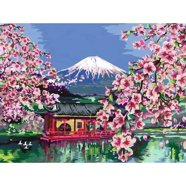 Japanese Cherry Blosson CreArt - Image 2
