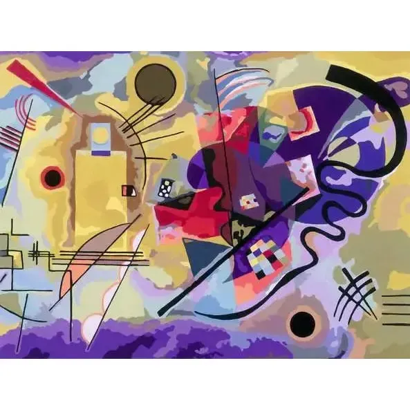Kandinsky: Yellow, Red, Blue CreArt - Image 2