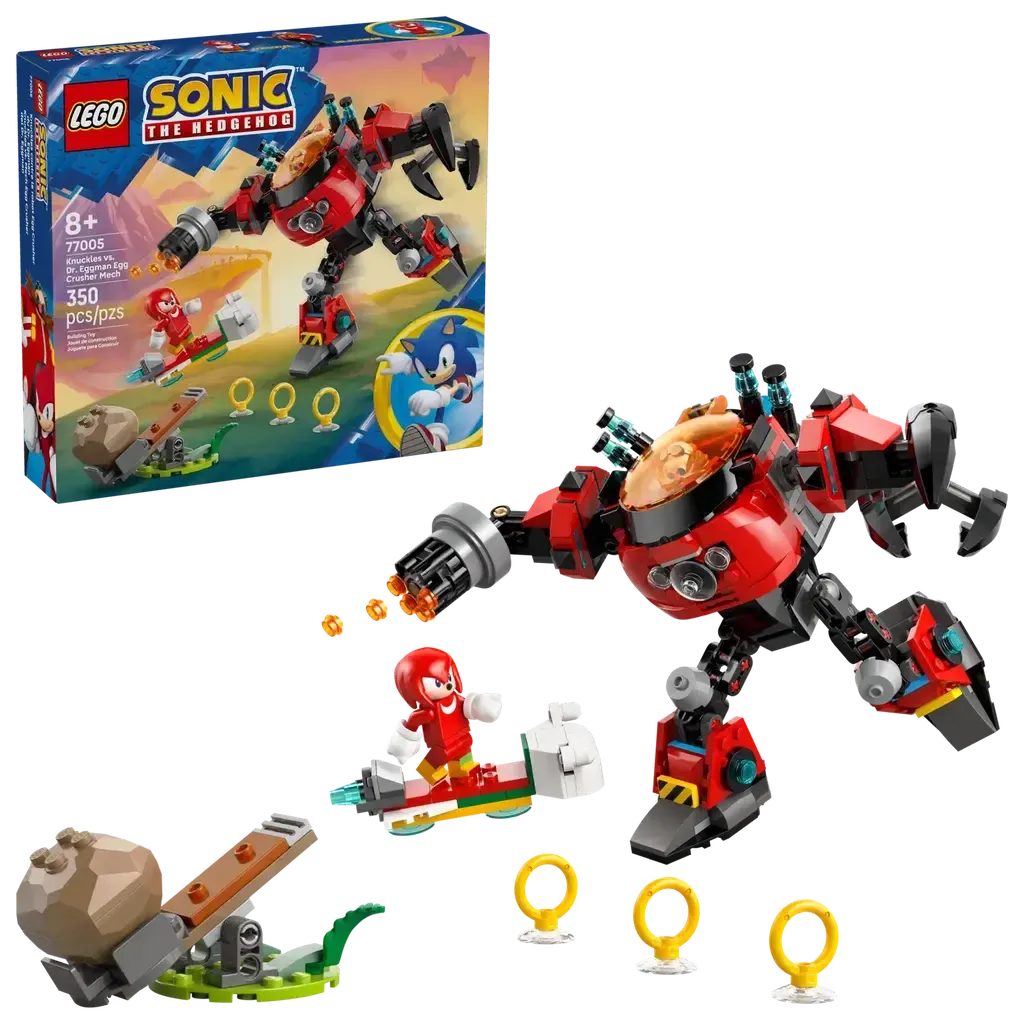 Knuckles vs. Dr. Eggman Egg Crusher Mech - Image 2