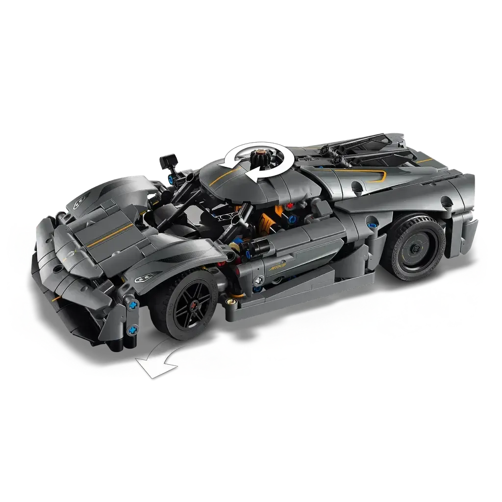 Koenigsegg Jesko Absolut Gray Hypercar - Image 6
