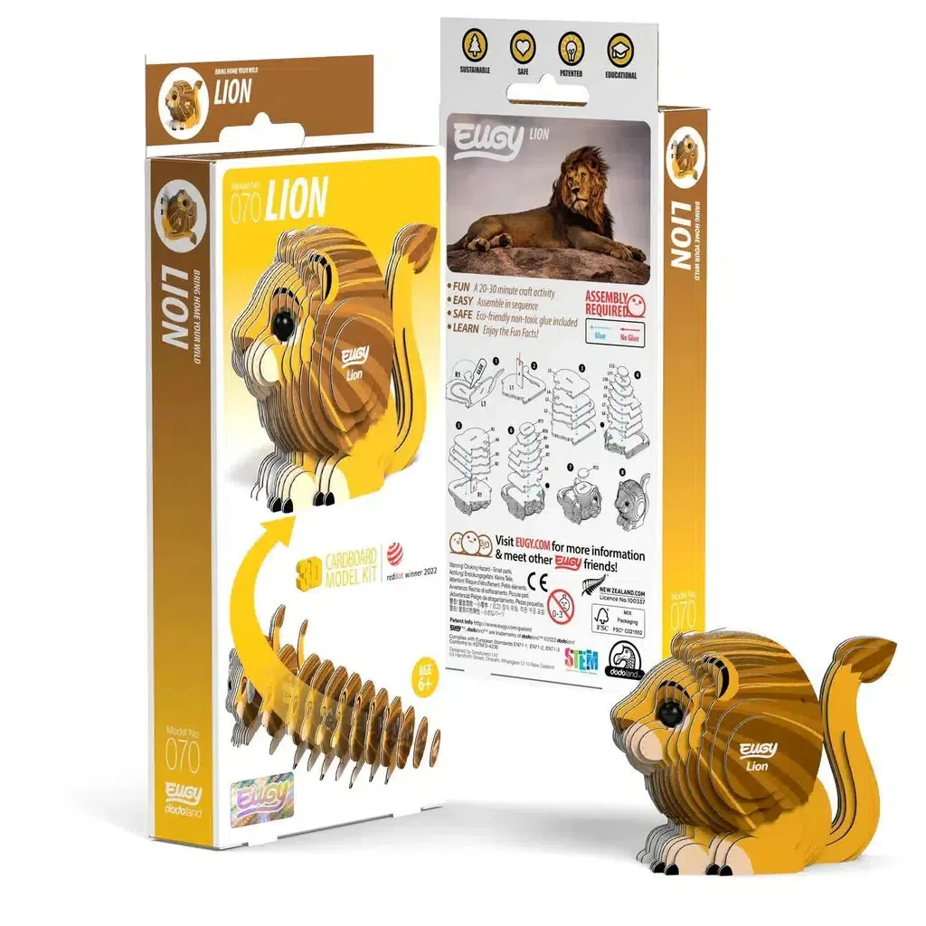 Lion 3D Puzzle - Image 2