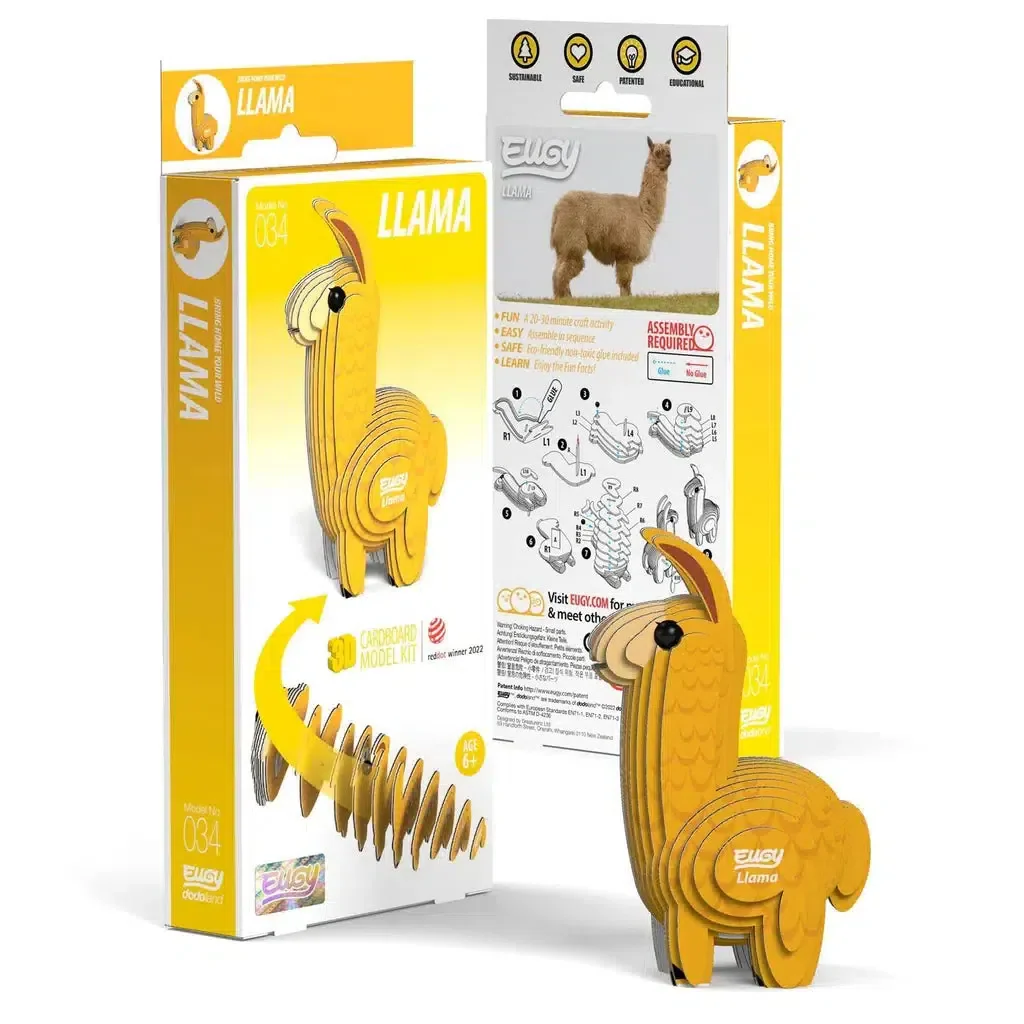 Llama 3D Puzzle - Image 2