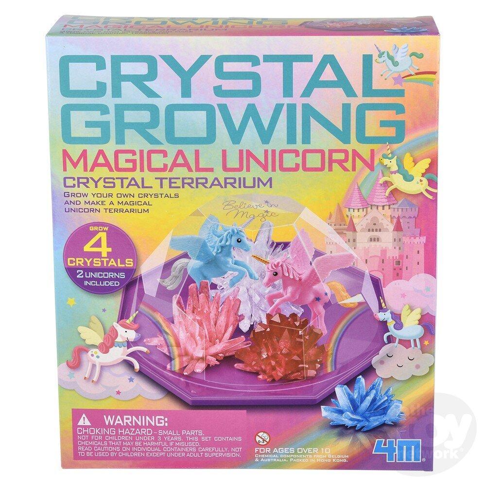 Magical Unicorn Crystal Terrarioum Crystal Growing