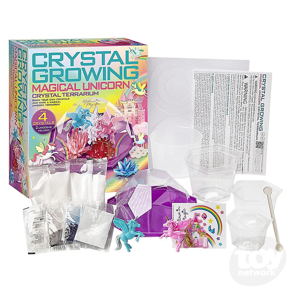 Magical Unicorn Crystal Terrarioum Crystal Growing - Image 2