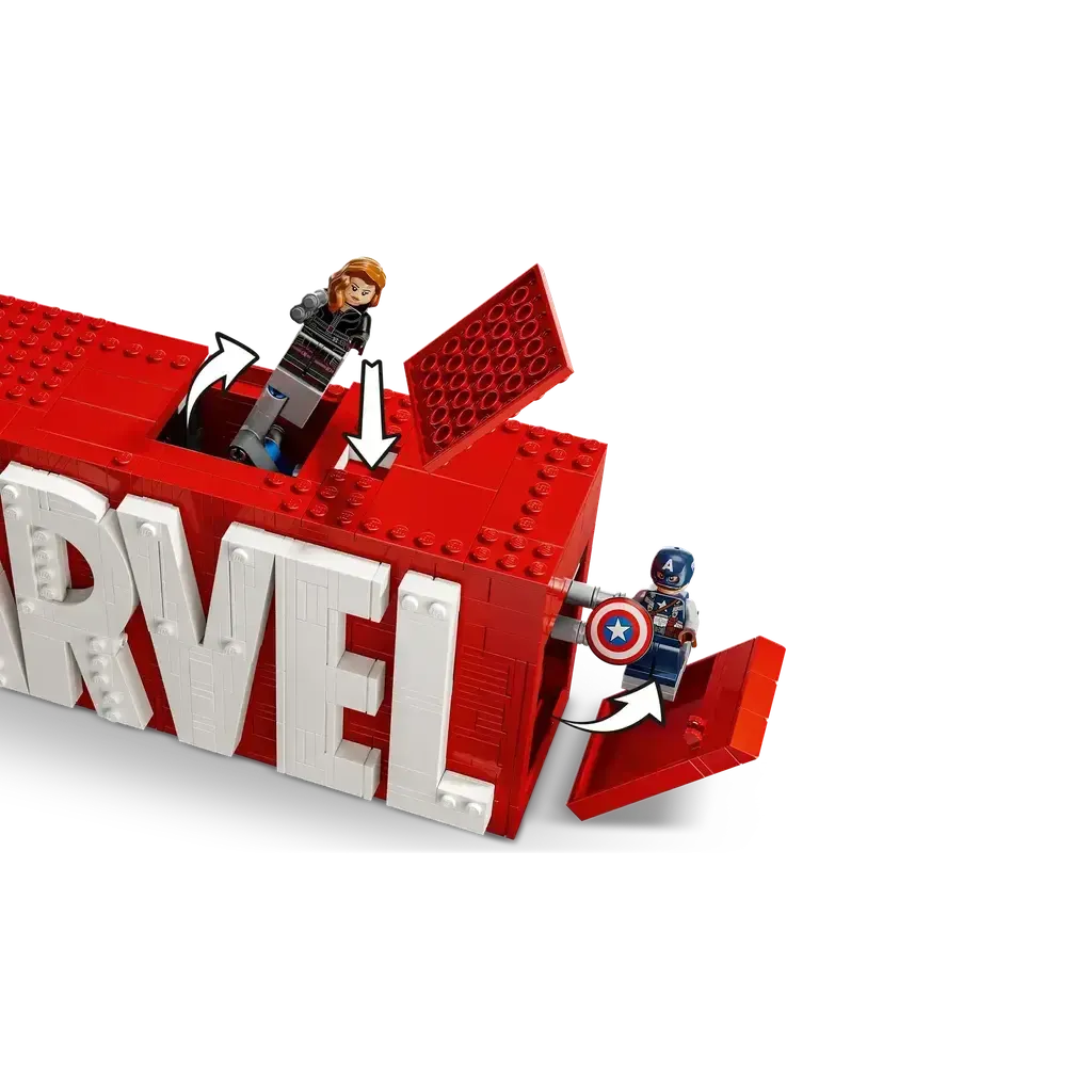MARVEL Logo & Minifigures - Image 4