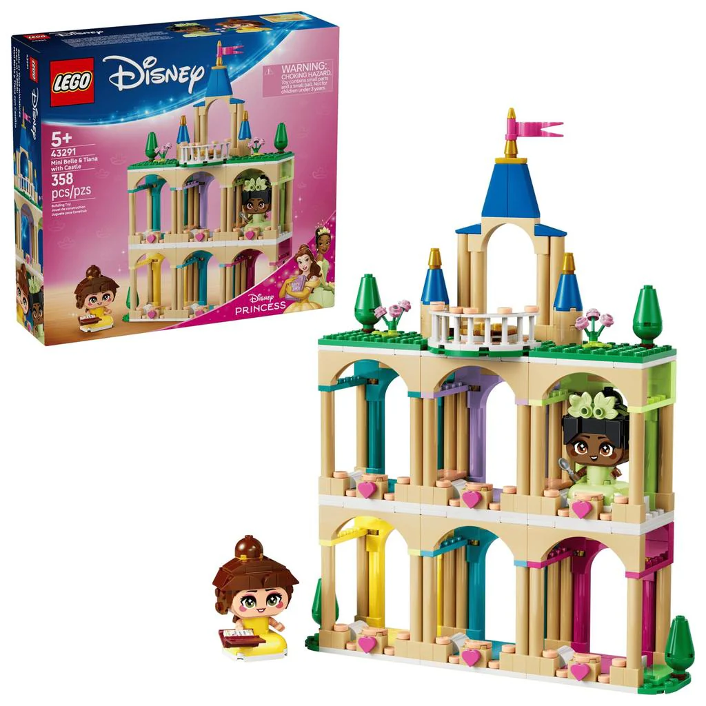 Mini Belle & Tina with Castle - Image 2
